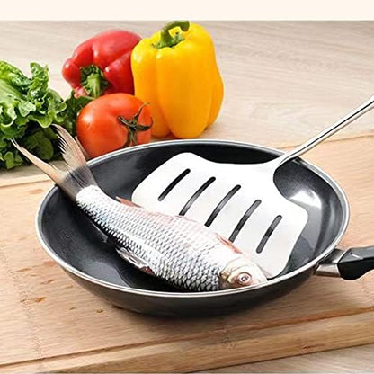 Large Spatula Turner Wide Slotted 304 Stainless Steel Flipper Cooking Utensil - Image 4