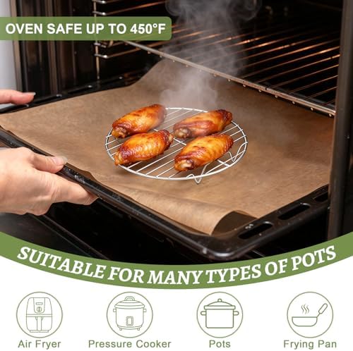 P&P CHEF Round Cooking Rack, Cooling Rack - Image 6