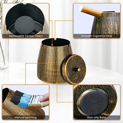Small Retro Odorless Ashtray - Image 4