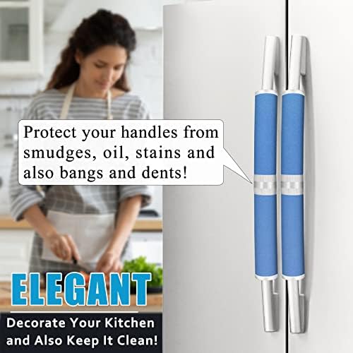 Refrigerator Door Handle Covers, Keep Your Kitchen Appliance Clean from Food - Image 3