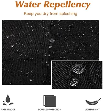 4 Packs Waterproof Cooking Chef Bib Aprons - Image 3