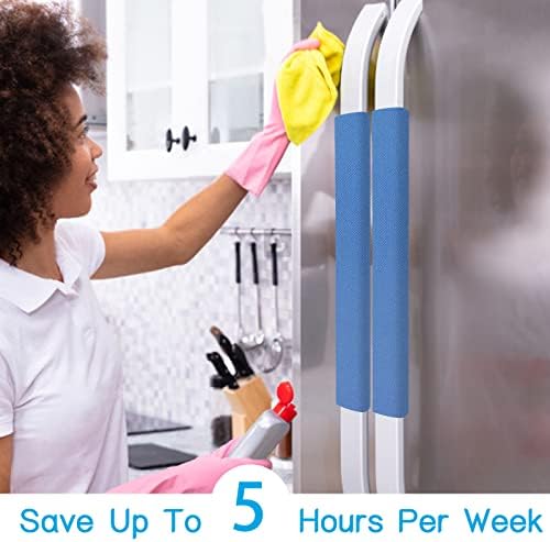 Miss.Silk Refrigerator Door Handle Covers, Keep Your Kitchen Appliance Clean - Image 2