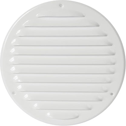 Repa Market 6 Inch (Opening Dimensions) Air Vent Covers/White Galvanized Steel Return Air Grille/AC Vent Cover/Wall or Ceiling HVAC Registers Grilles & Vents for DIY & Home Improvement