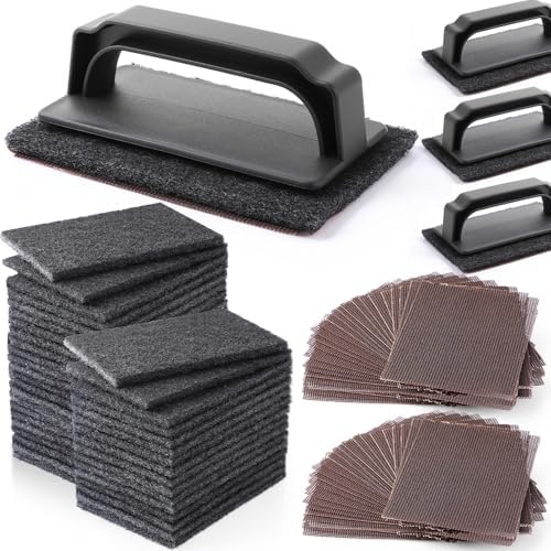 Reallnaive 124 Pcs Griddle Cleaning Kit by Reallnaive
