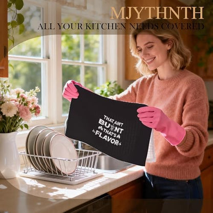 Funny Kitchen Towels with Sayings, Grill Grilling Gifts - Image 5