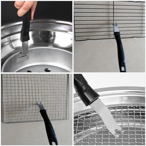 STAHAD 3pcs Stainless Steel Grill Grate Lifter Set - Image 6