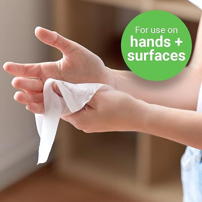 Zogics Sanitizing Wipes and Wall Mounted Dispenser – No-Touch Wipes Dispenser, Mounts Easily to Wall for Quick Access to Sanitizing Wet Wipes (4 Pack Sanitizing Wipes included)