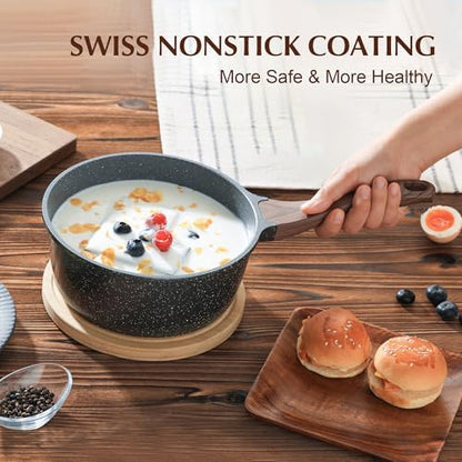 SENSARTE 2.5 Quarts Nonstick Saucepan - Image 6