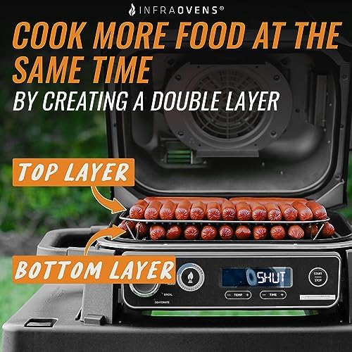 Stainless Steel Rack for Ninja Woodfire Outdoor Grill Pro XL, Pro Connect XL - Image 2