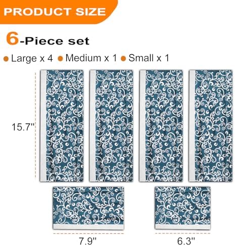 Volecy Refrigerator Handle Covers, Washable Velvet Appliance Door Handle Covers - Image 6