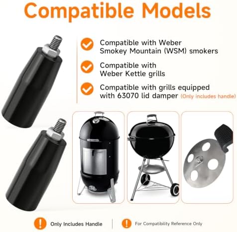 Cool Touch Damper Handle Compatible - Image 3