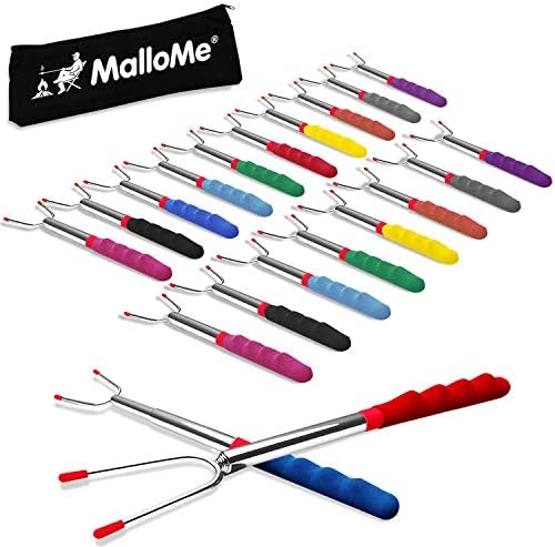 MalloMe Smores Sticks for Fire Pit Extra Long by MalloMe