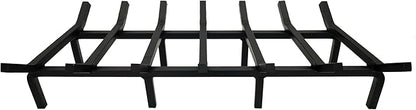 SteelFreak Super Heavy Duty Steel Fireplace Grate - Made in The USA (33 Inch)