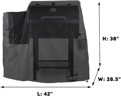 Utheer 73700 Grill Cover for Pit Boss 700FB, Lexington 500, Lexington 540, Classic 700 Wood Pellet Grills, Pro 600 and Tailgater, Heavy Duty 600D Waterproof Fabric Grill Cover, 42" L x 28.5" W x 38" H