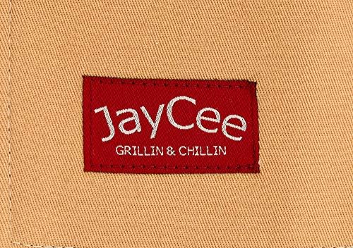 JayCee Apron for BBQ, Hobby and Workshop, 5 Pockets, Cross-Back, 2 Tool/Towel - Image 7