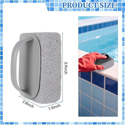 Pool Pumice Stones 4 Pcs Hand-Held Pumice Stone - Image 2
