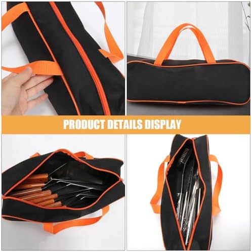 Portable Barbecue Accessories Bag, Large Capacity Oxford Cloth Tool Pouch - Image 5