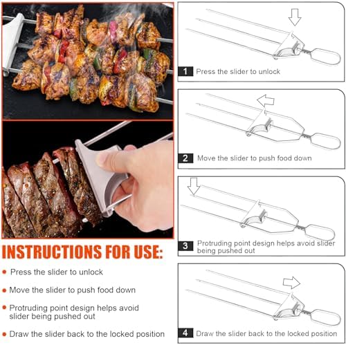 SHIKORI 3 Way Kabob Skewer - Image 5