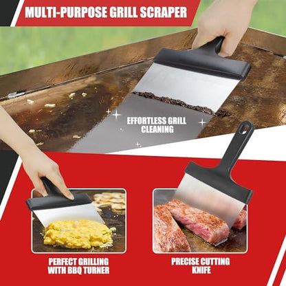 Griddle Cleaning Kit for Blackstone, Scour Pads, Grill Stone 19Pcs - Image 3