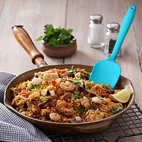 3-Piece Silicone Spatula Set, 600°F Heat Resistant - Image 3