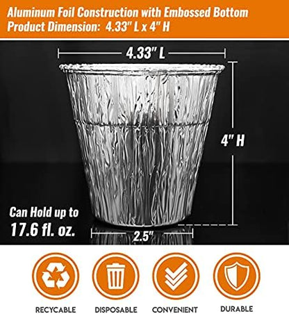 NUPICK 50 Pack Mini Grease Bucket Liner - Image 3