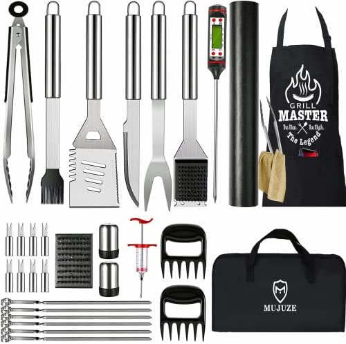 MUJUZE BBQ Grill Accessories Set by MUJUZE