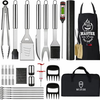 MUJUZE BBQ Grill Accessories Set by MUJUZE