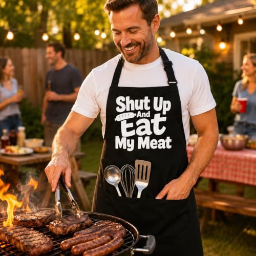 Funny BBQ Apron - Image 3