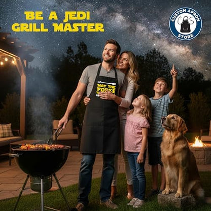 Adult Cooking Apron | May The Forks Be - Image 2