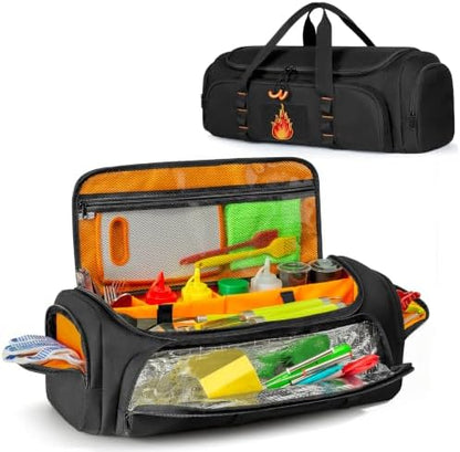 HODRANT Camp Grill Tool Storage Bag, Portable BBQ Utensil Case by HODRANT
