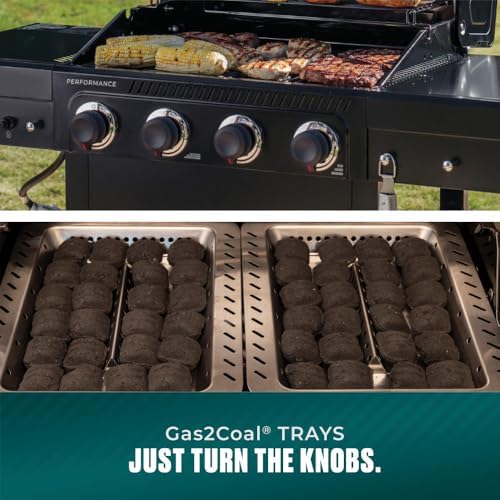 Charbroil Gas2Coal Performance Series 5 Burner Charcoal Tray - Image 3