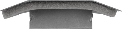 Repa Market 17" x 3" Inch Air Exhaust Grille for Round Ducts - Adjustable Louvre Blades - Galvanized Air Supply Vent Cover - Side Fit Round Surface Canal Ducting from 6.30" to 15.74" Inches