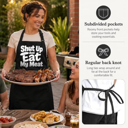 Funny BBQ Apron - Image 4