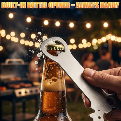 BBQ Grill Scraper Bristle-Free for Griddle, Stocking Stuffers Gift for Men - Image 4