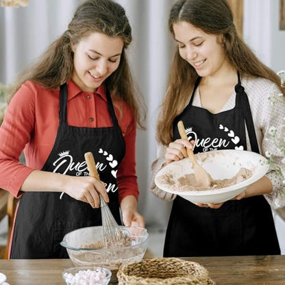 Rosoz Funny BBQ Black Chef Aprons - Image 6