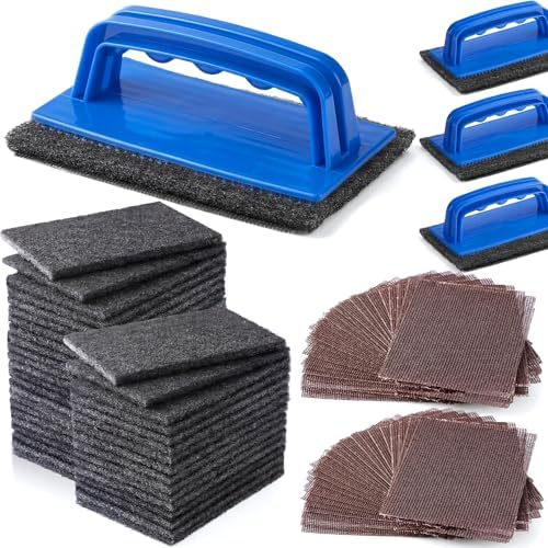 Reallnaive 124 Pcs Griddle Cleaning Kit by Reallnaive