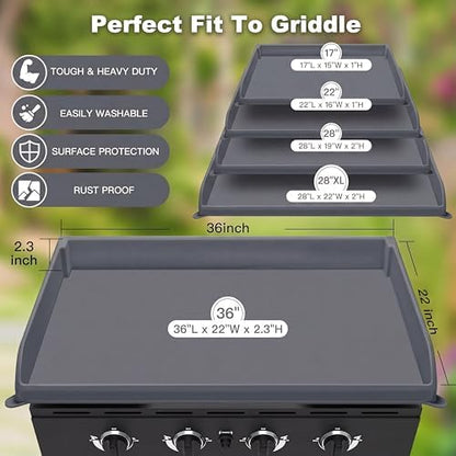 NancyL 36 Inch Silicone Griddle Cover - Image 5