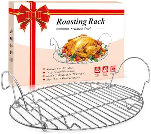 DePango 16.5inch Oval Roasting Rack by DePango