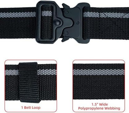 MELOTOUGH Quick Release Work Belt 1.5 Inch Web Work Tool Belt - Image 3