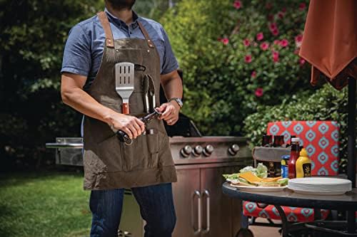 PICNIC TIME NFL BBQ Apron with Tools & Bottle Opener - Image 3