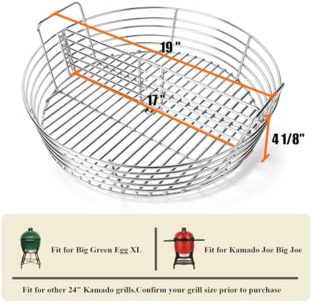 19" Stainless Ash Charcoal Basket - Image 3