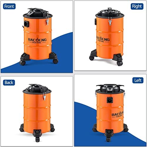 BACOENG Ash Vacuum for Pellet Grill, 5.3 Gallon - Image 3