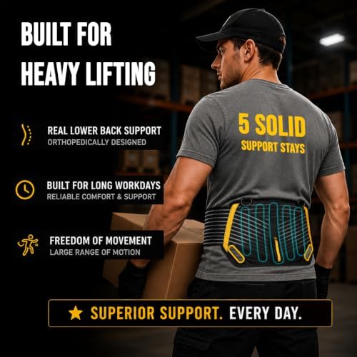 BINYATOOLS Lumbar Support Back Brace - Image 3