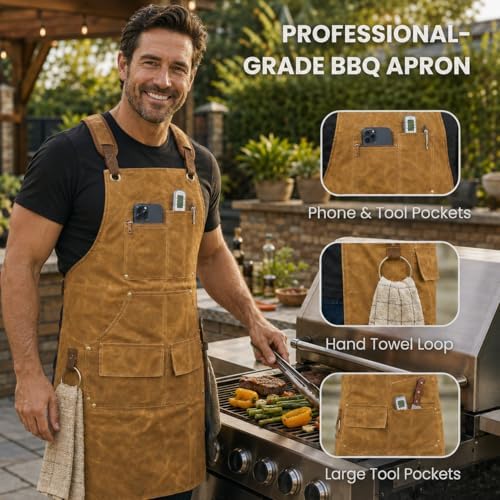 Professional Chef & BBQ Apron for Men - Image 2