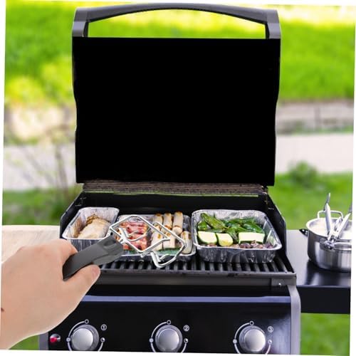 Outdoor Grill Accessory Bbq Stove Hot Plate Tongs Stainless Steel Oven Rack - Image 7