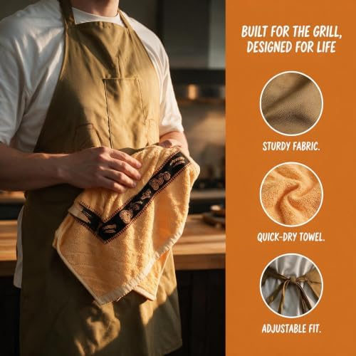 Funny Prank Apron for Men with Hidden Surprise - Image 4