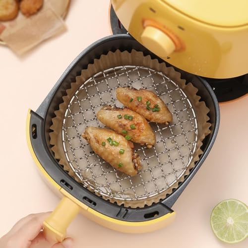 8 Inch Round Cooking Rack with 3 Legs, Stainless Steel Stackable Barbecue Wire - Image 3