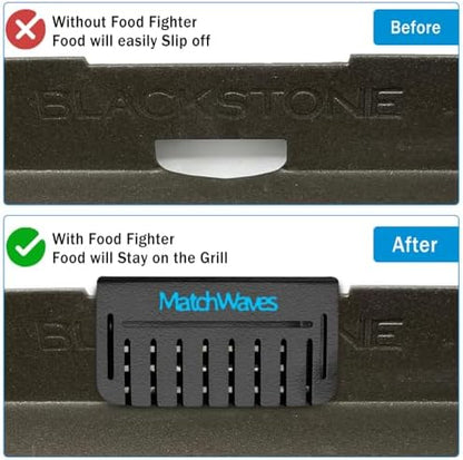 Grease Gate Blocker for Blackstone Griddle, Mesh Screen for Blocking Food from - Image 6