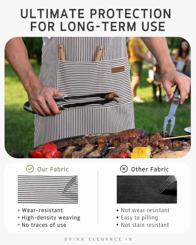 Syntus Chef Apron for Men Women - Image 6