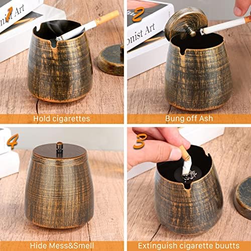 Small Retro Odorless Ashtray - Image 5